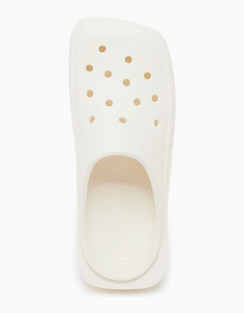 Classic Blunt Toe Shuv Platform Clogs
