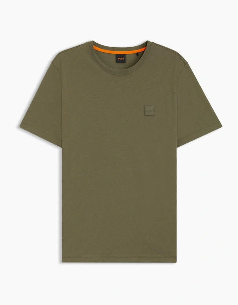 Orange Tales T-Shirt With Logo Patch Premium Cotton