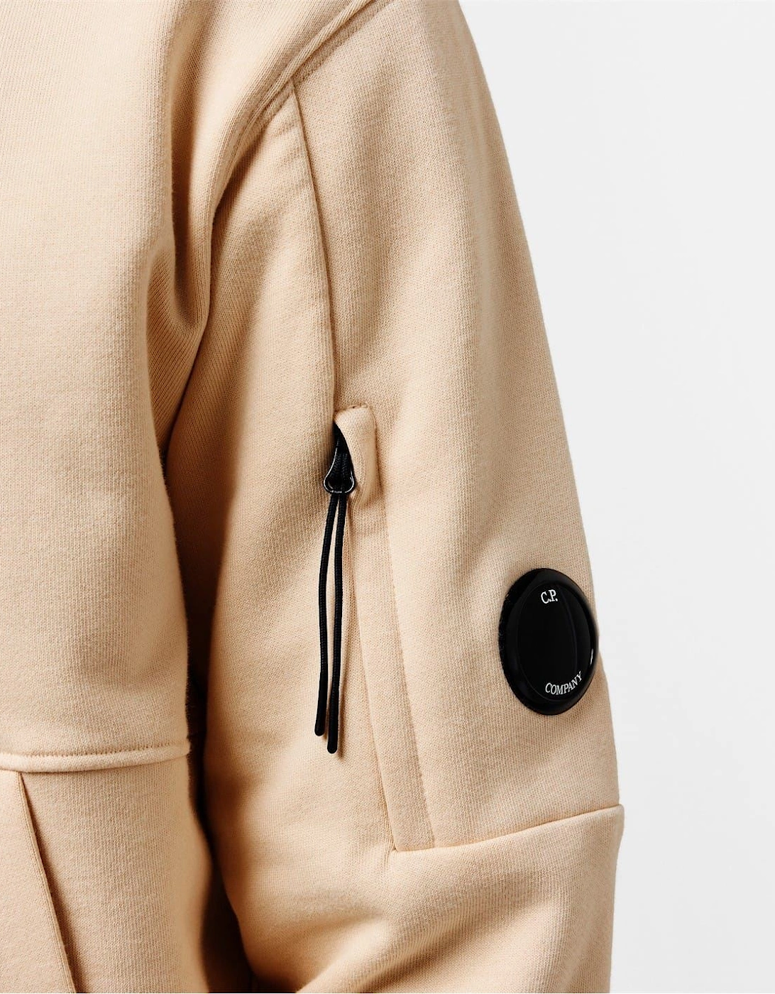 Mens Micro Lens Over The Head Hoodie