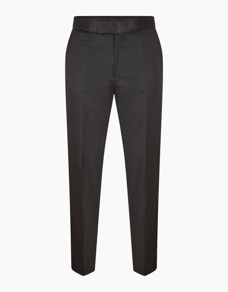 Lenon Tux Solid Patterned Straight Trousers