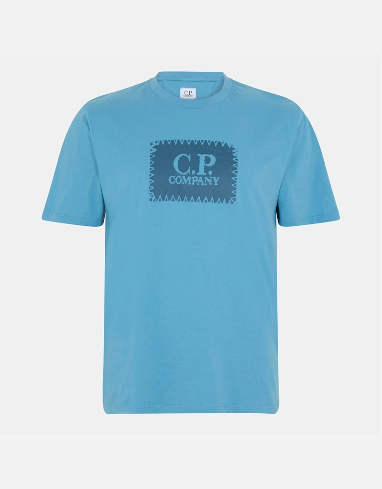 Mens Block Logo Regular Fit T-Shirt