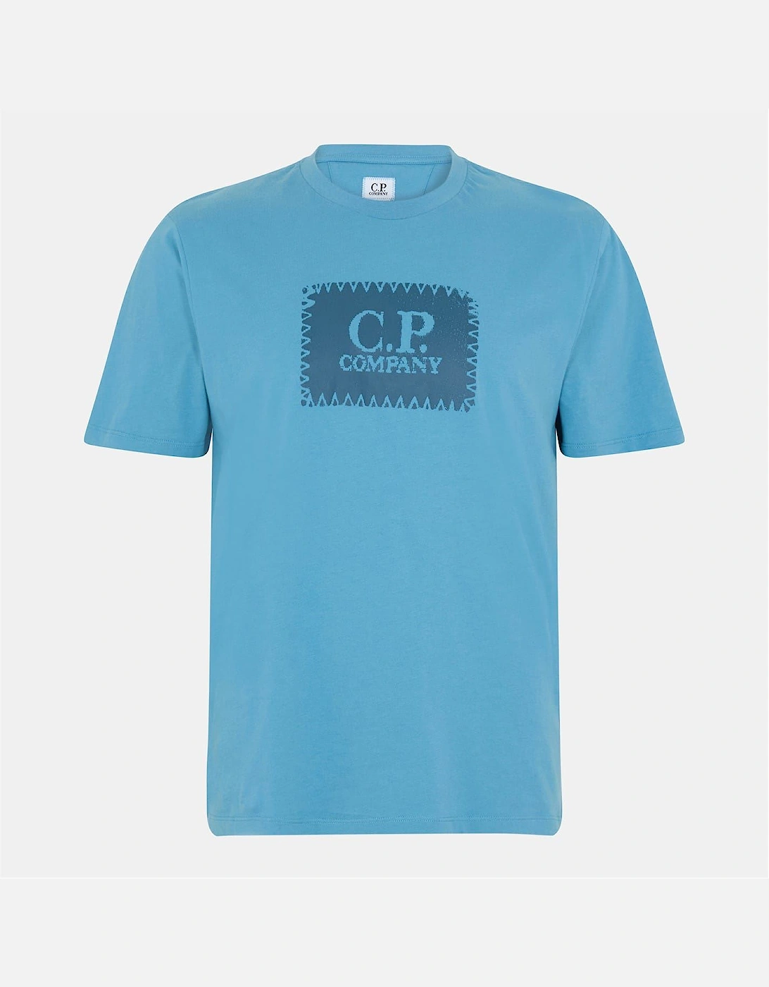 Mens Block Logo Regular Fit T-Shirt