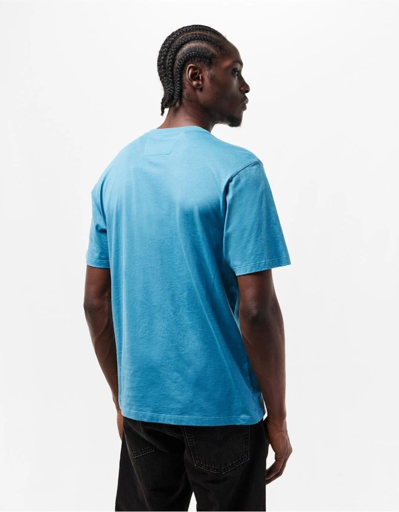 Mens Block Logo Regular Fit T-Shirt