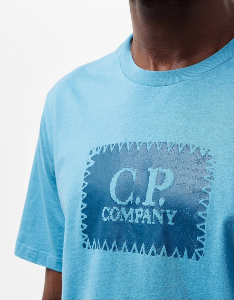 Mens Block Logo Regular Fit T-Shirt