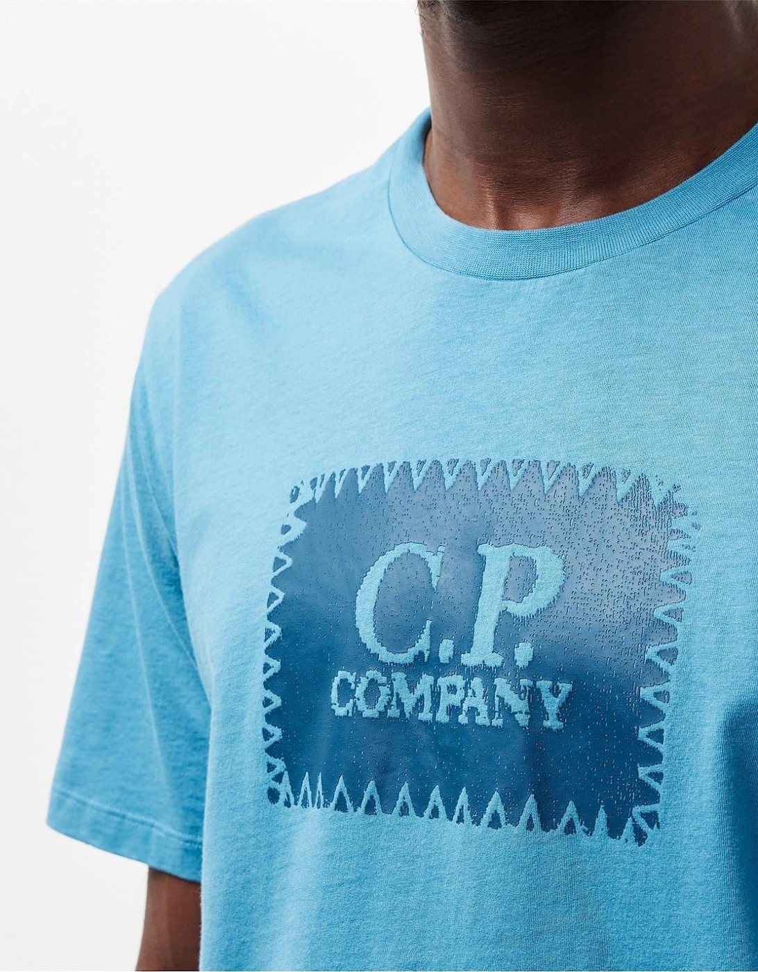 Mens Block Logo Regular Fit T-Shirt