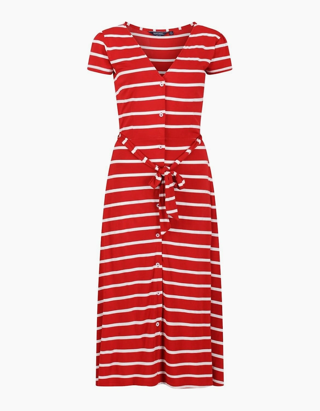 Maisyn V-Neck Short Sleeve Maxi Dress