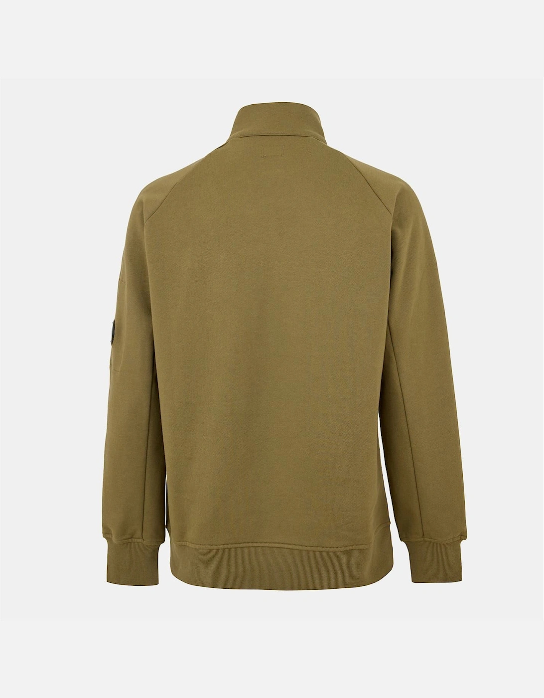 Mens Lens Quarter Zip Fleece Top