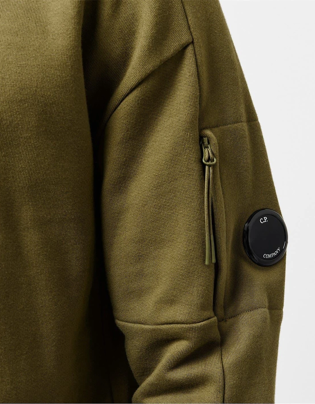 Mens Lens Quarter Zip Fleece Top