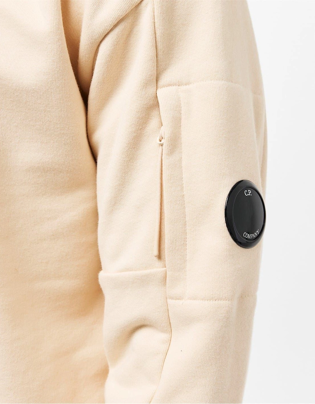 Mens Lens Quarter Zip Fleece Top