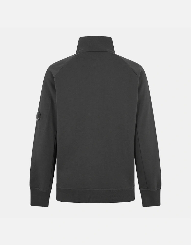 Mens Lens Quarter Zip Fleece Top