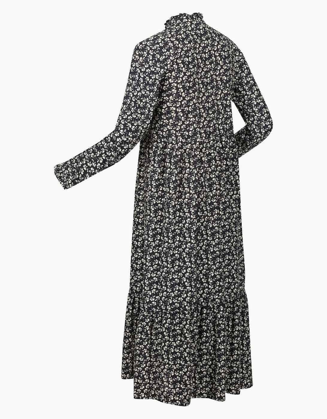 Orla Mock Neck Long Sleeve Midi Dress