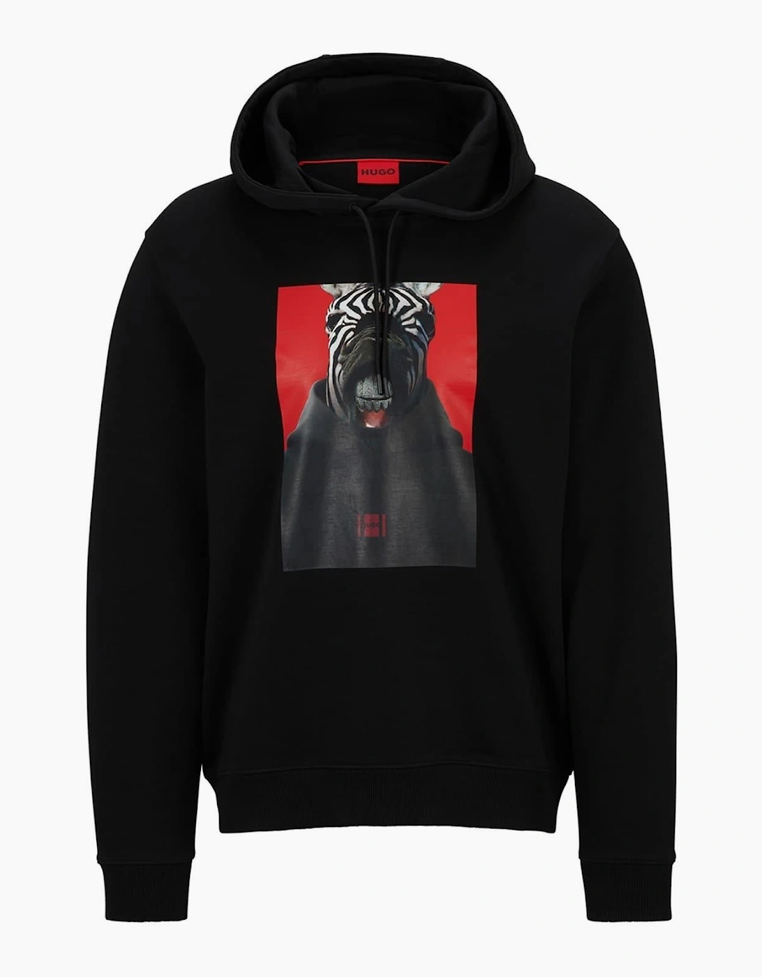 Graphic Hooded Neck Long Sleeve Sweatshirt