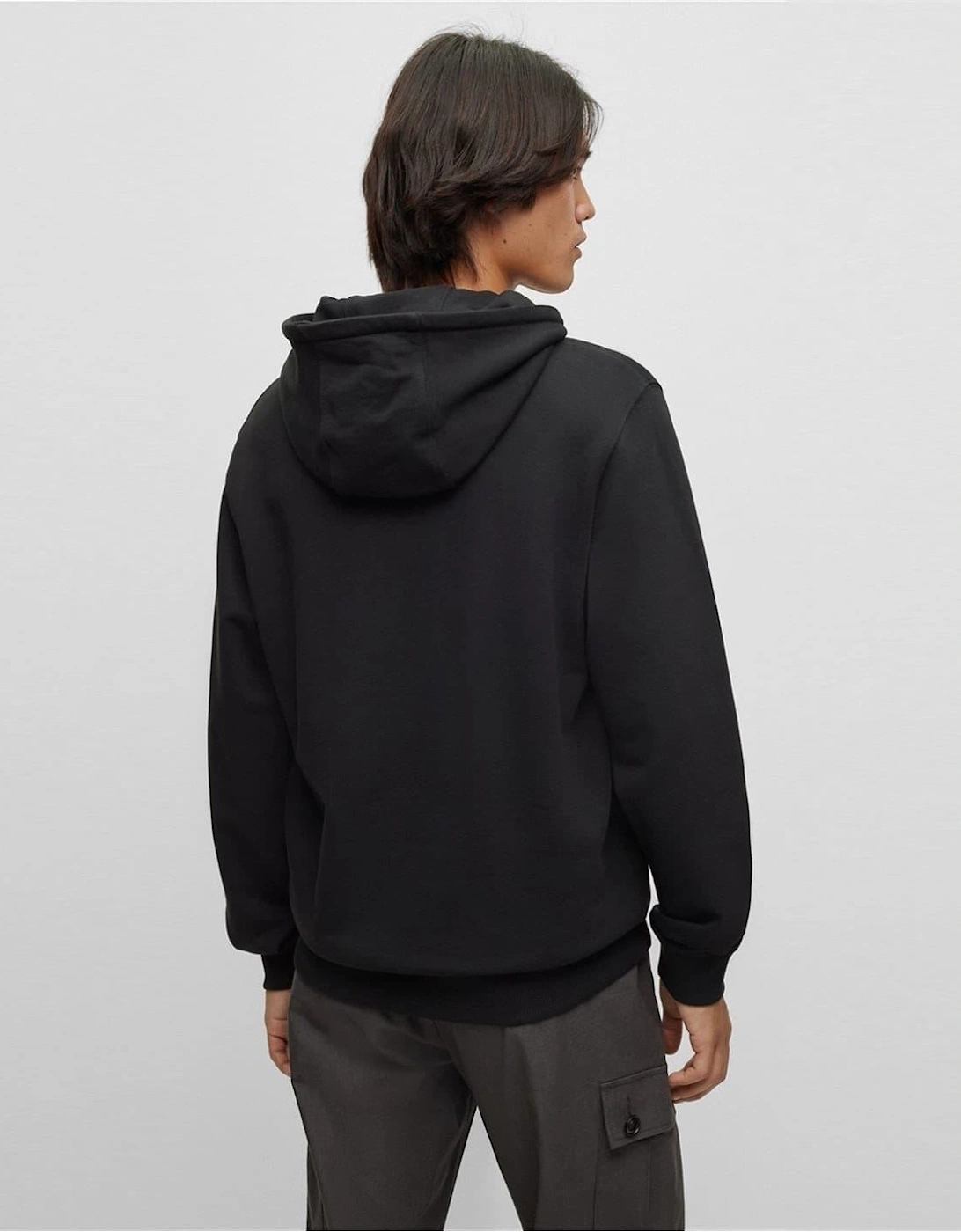 Graphic Hooded Neck Long Sleeve Sweatshirt