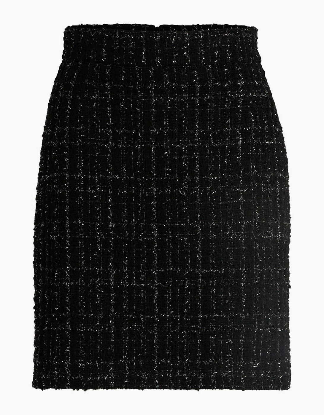 Womens Viliana Mini Plaid Pencil Skirt