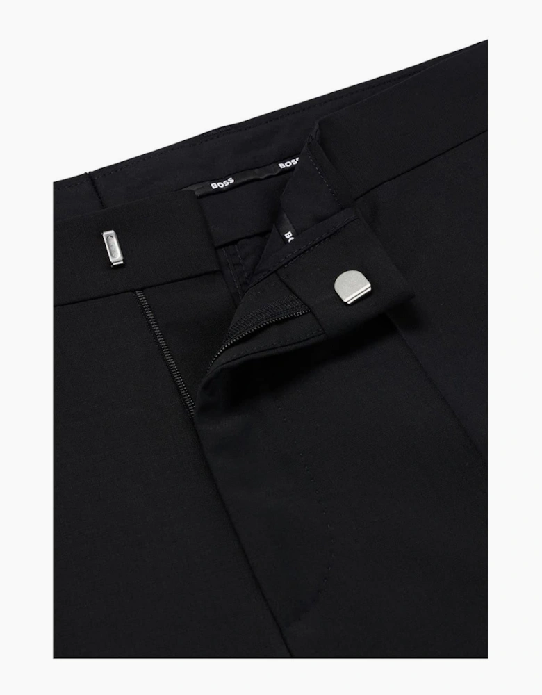 Leon Solid Patterned Straight Chinos