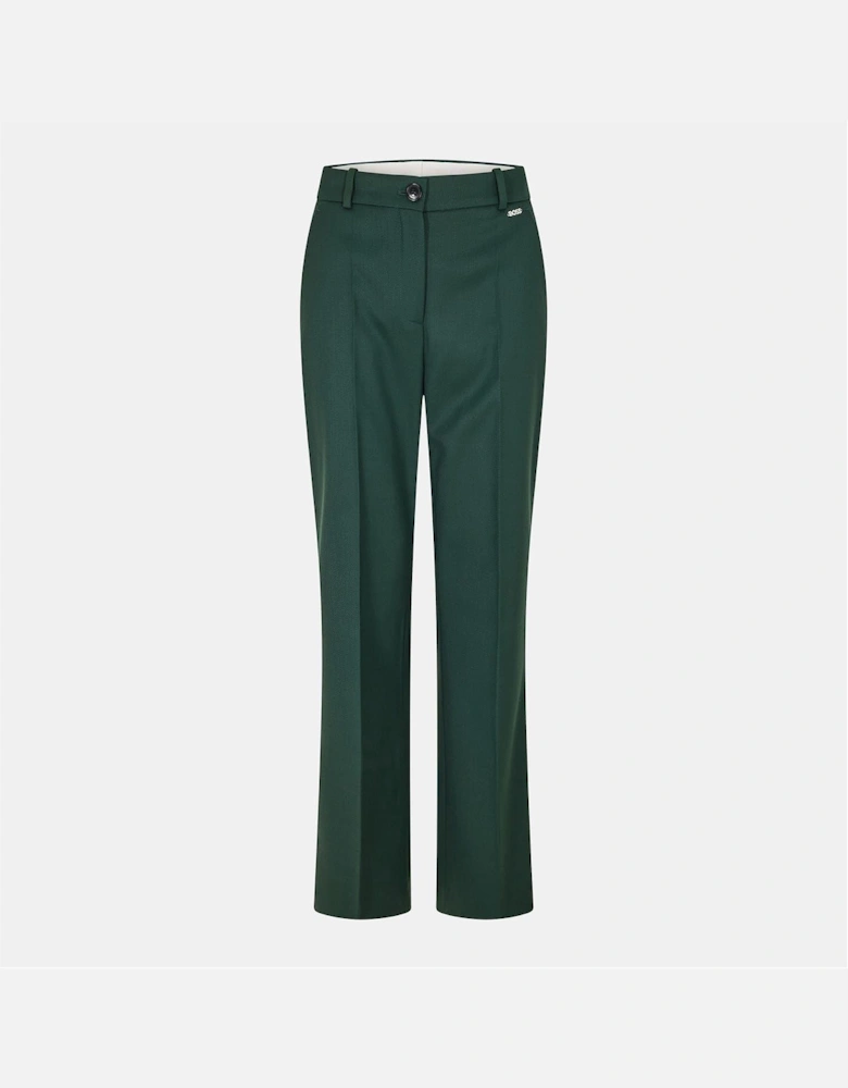 Tireka Solid Patterned Straight Chinos