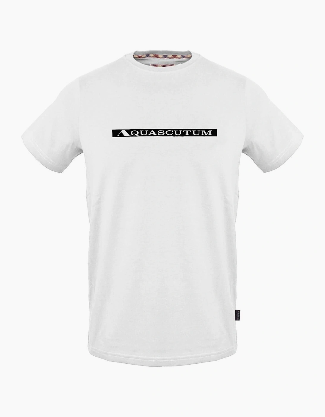 Text Graphic Crew Neck Short Sleeve Jersey T-Shirt, 2 of 1