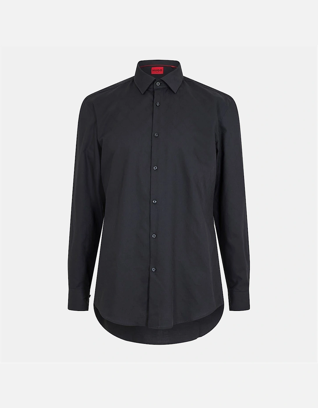 Regular Fit Point Collar Long Sleeve Oxford Shirt, 2 of 1