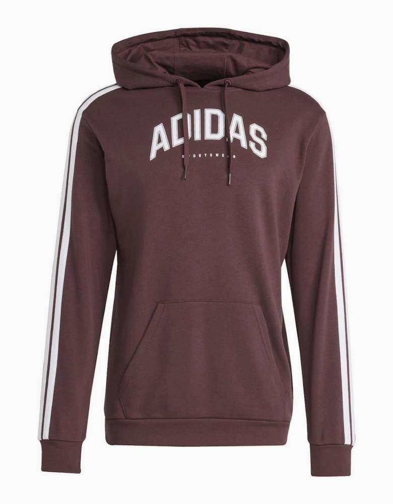 Kangaroo Pocket Hooded Long Sleeve Sweatshirt