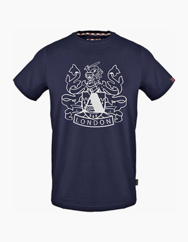 Crew Neck Ribbed Collar Short Sleeve Jersey T-Shirt