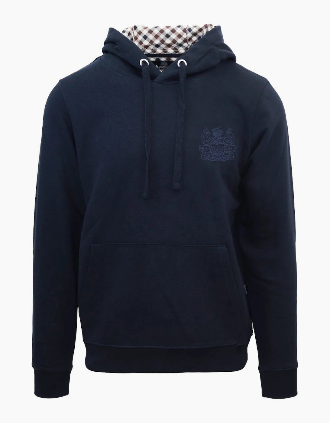 Aquascutum Men's Navy Hooded Sw - Size: 42