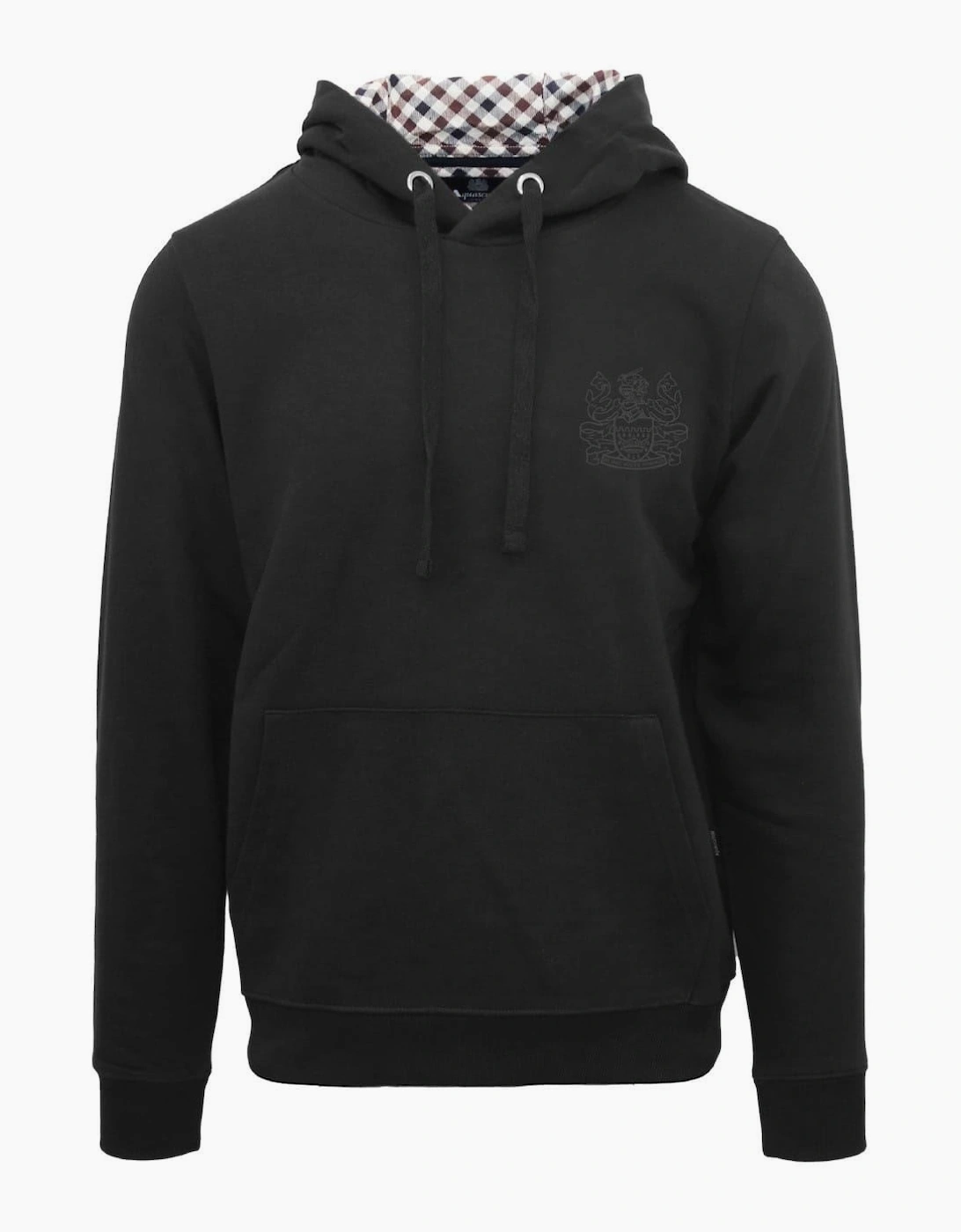 Aquascutum Men's Black Hooded Sw - Size: 42