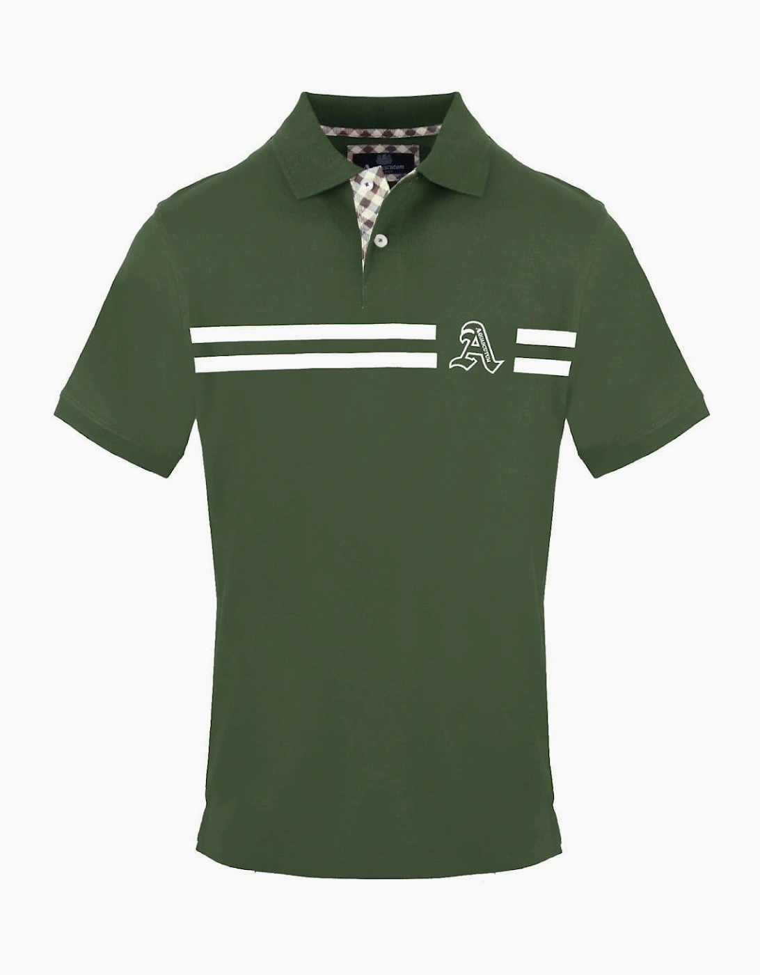 Collared Neck Short Sleeve Polo Shirt