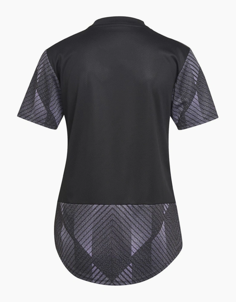 V-Neck Short Sleeve Jersey T-Shirt