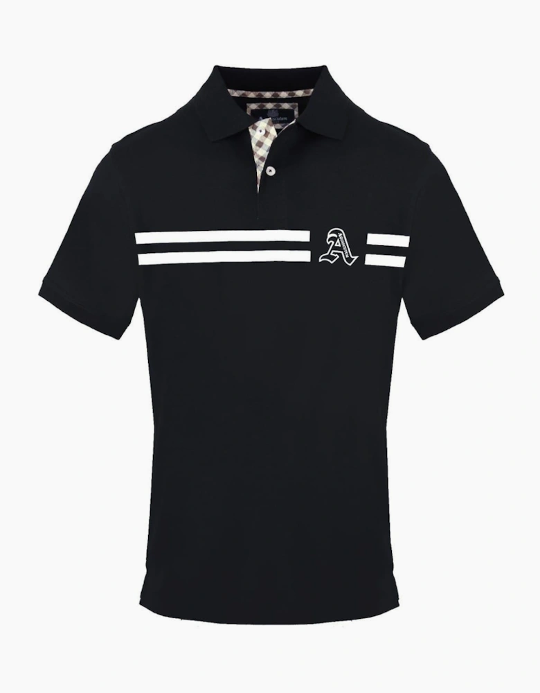 Collared Neck Short Sleeve Polo Shirt