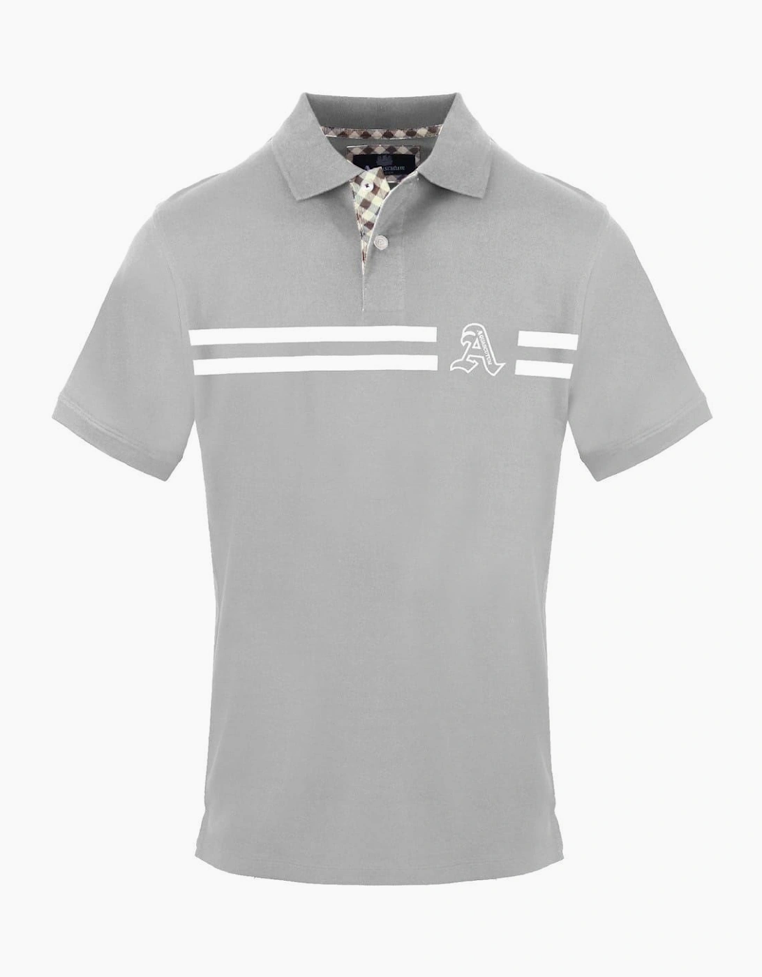Collared Neck Short Sleeve Polo Shirt