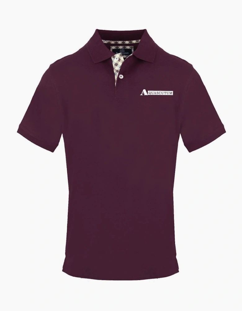 Collared Neck Short Sleeve Polo Shirt