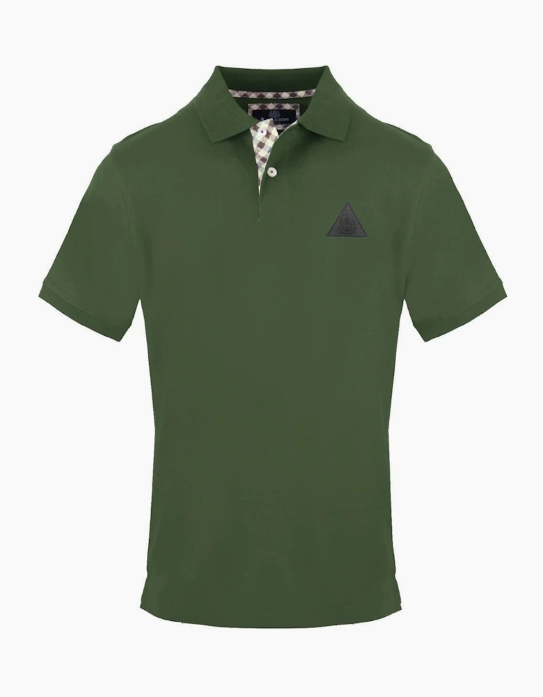 Collared Neck Short Sleeve Polo Shirt