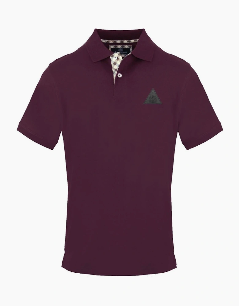 Collared Neck Short Sleeve Polo Shirt