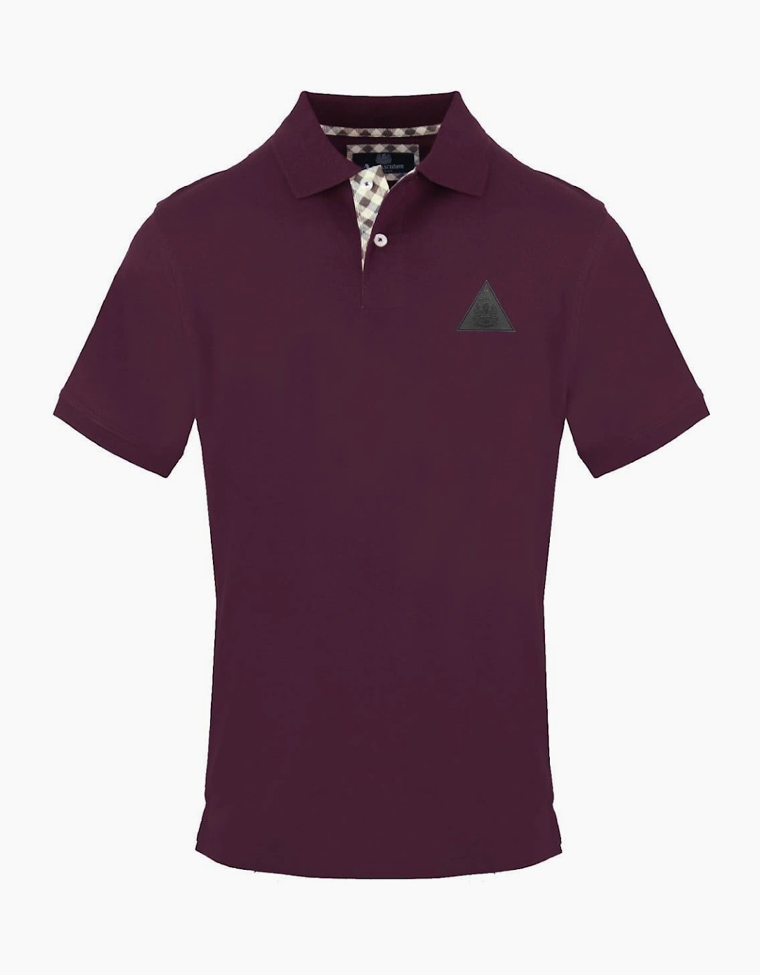 Collared Neck Short Sleeve Polo Shirt