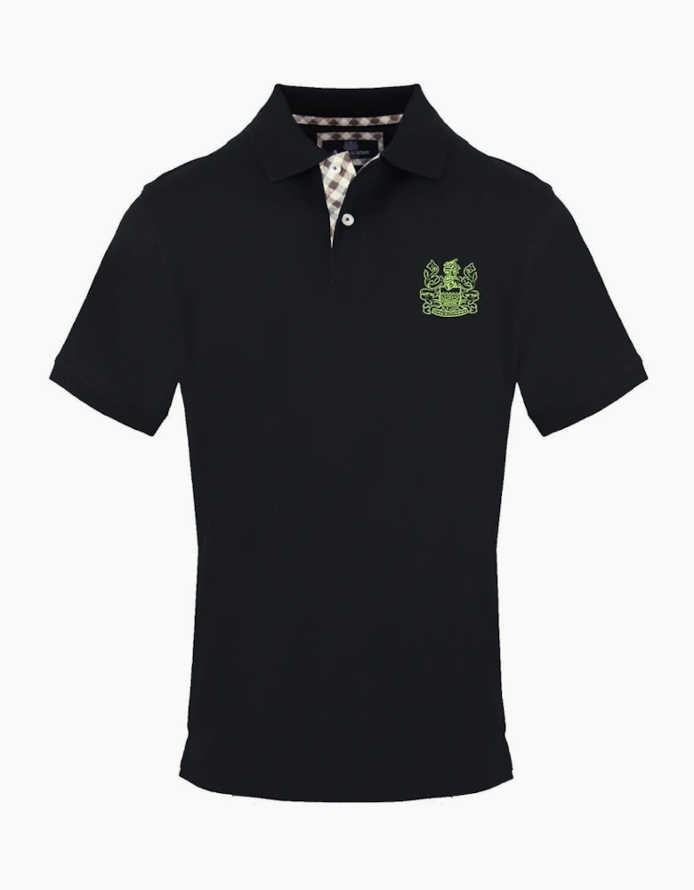 Collared Neck Short Sleeve Polo Shirt