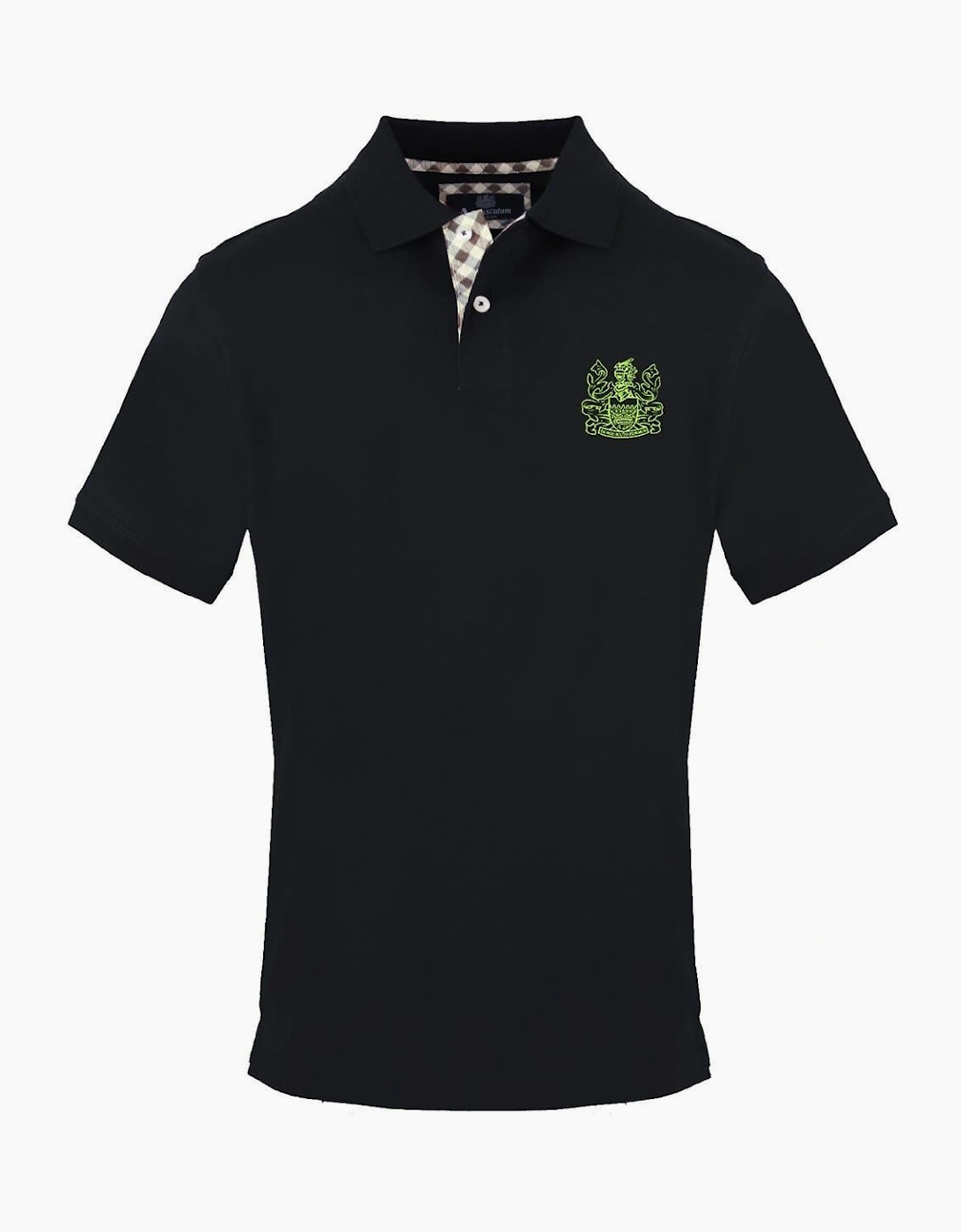 Collared Neck Short Sleeve Polo Shirt