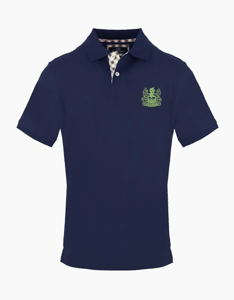 Collared Neck Short Sleeve Polo Shirt