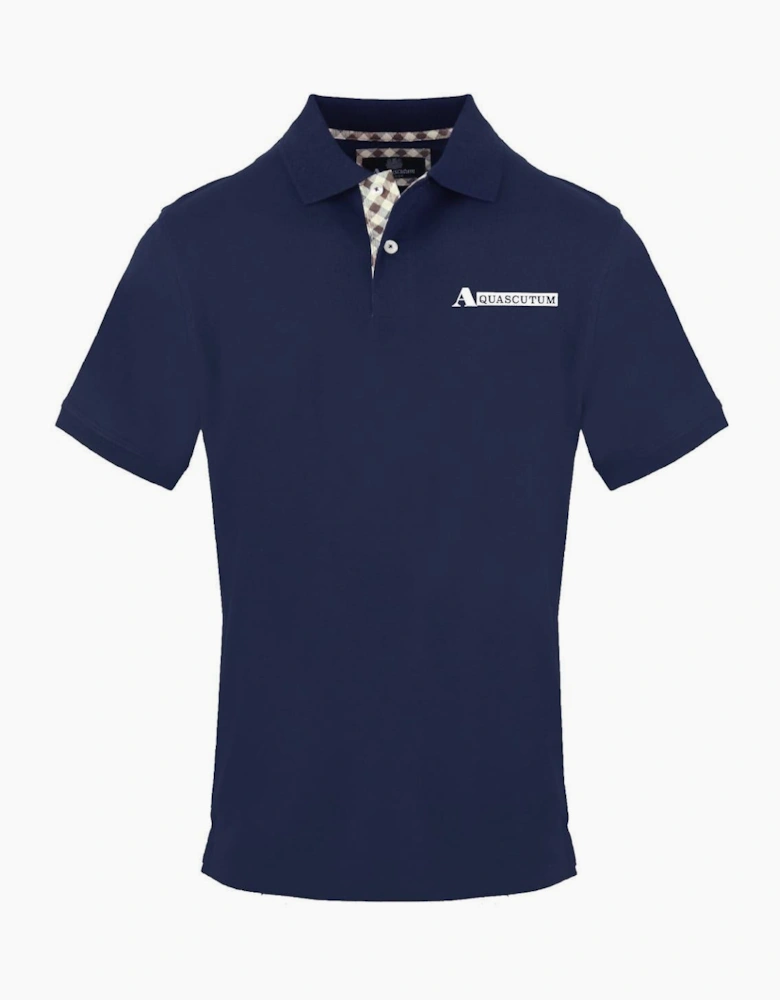 Collared Neck Short Sleeve Polo Shirt