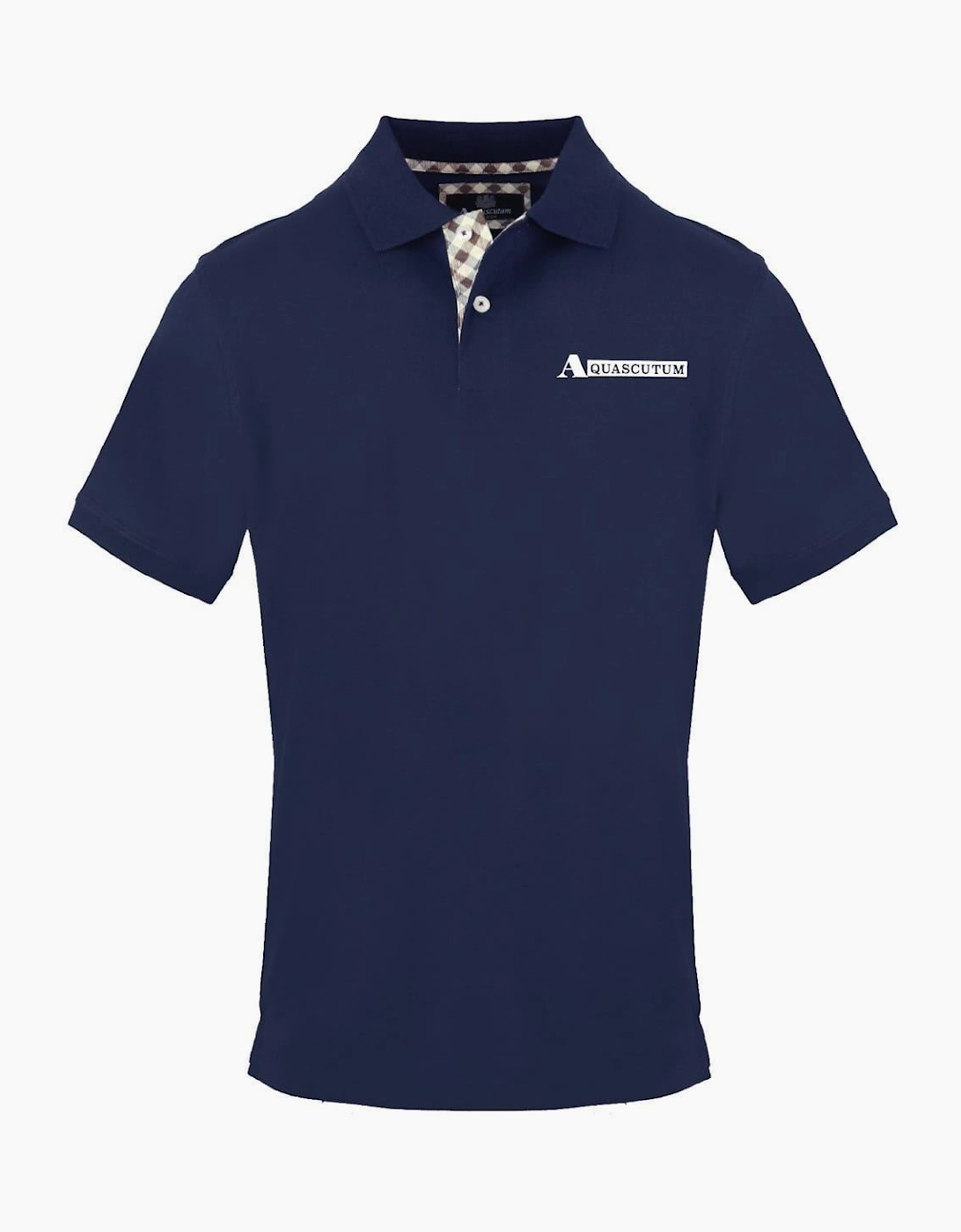 Collared Neck Short Sleeve Polo Shirt, 2 of 1