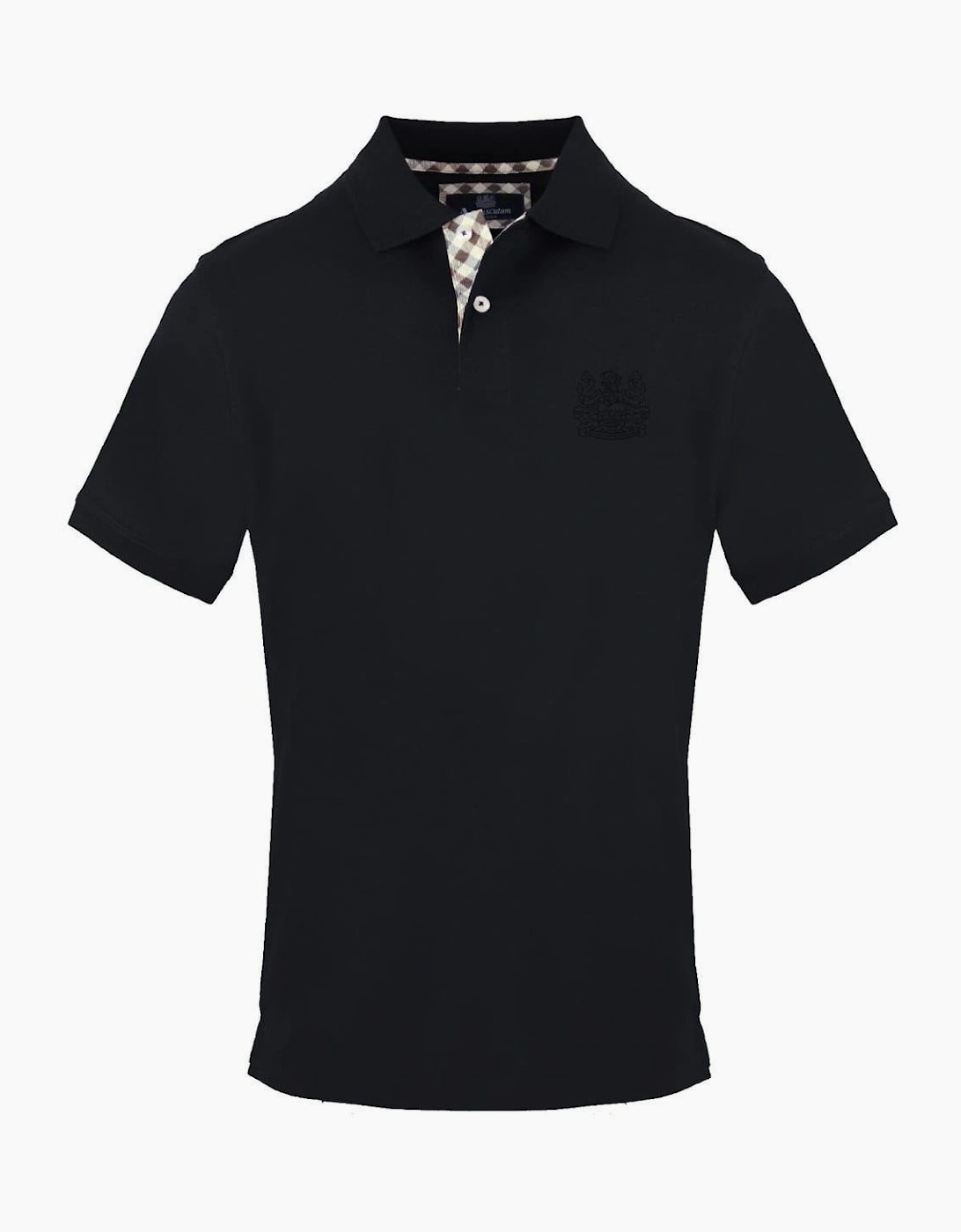 Collared Neck Short Sleeve Polo Shirt