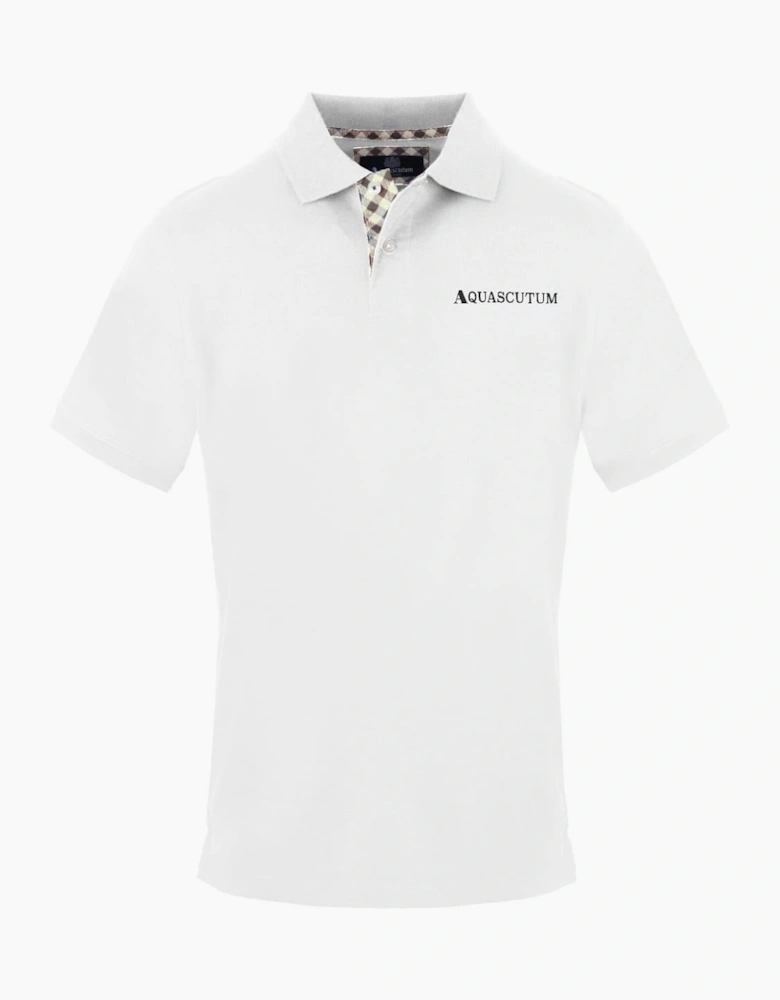 Collared Neck Short Sleeve Polo Shirt