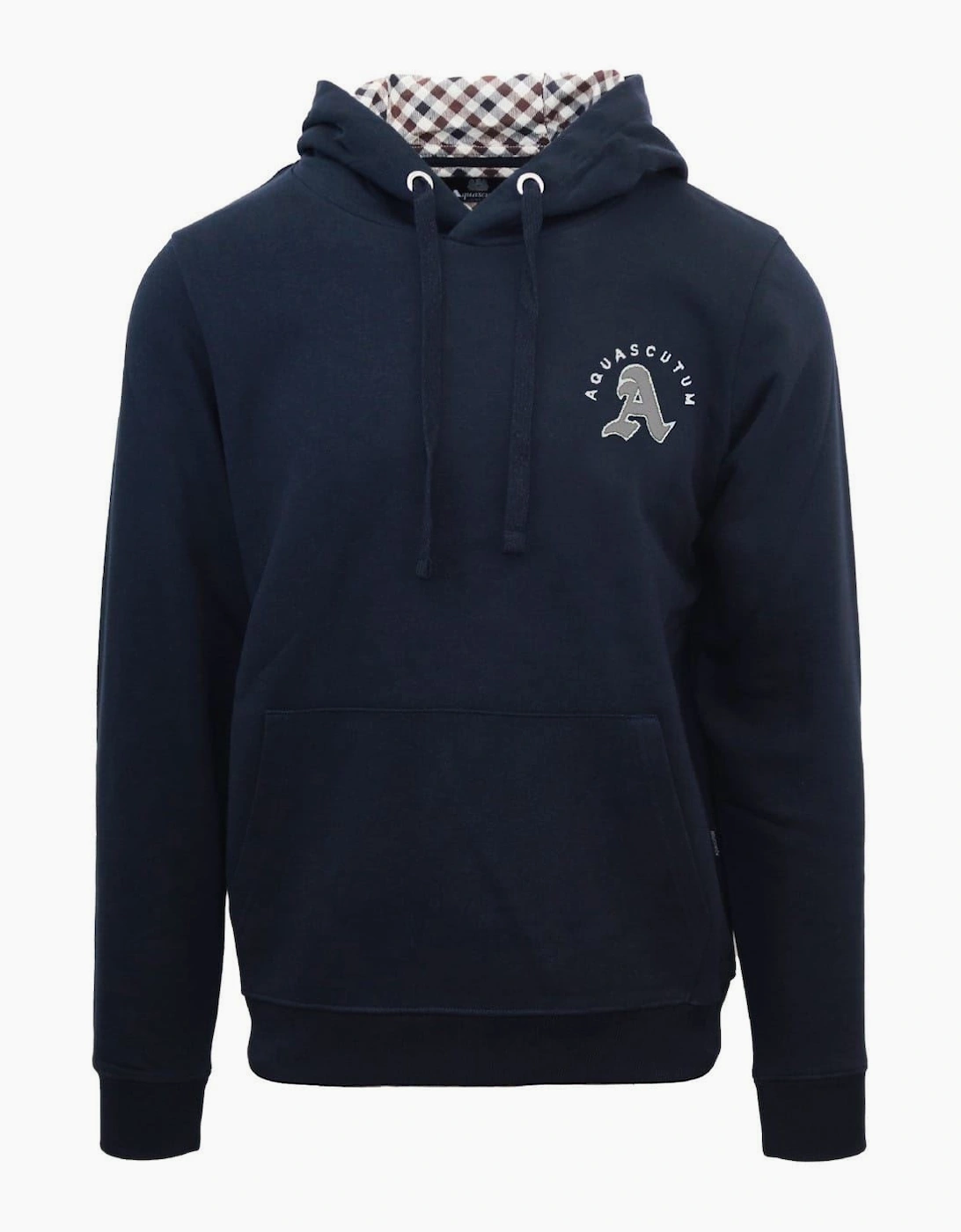 Hooded Neck Long Sleeve Sweatshirt with Kangaroo Pocket