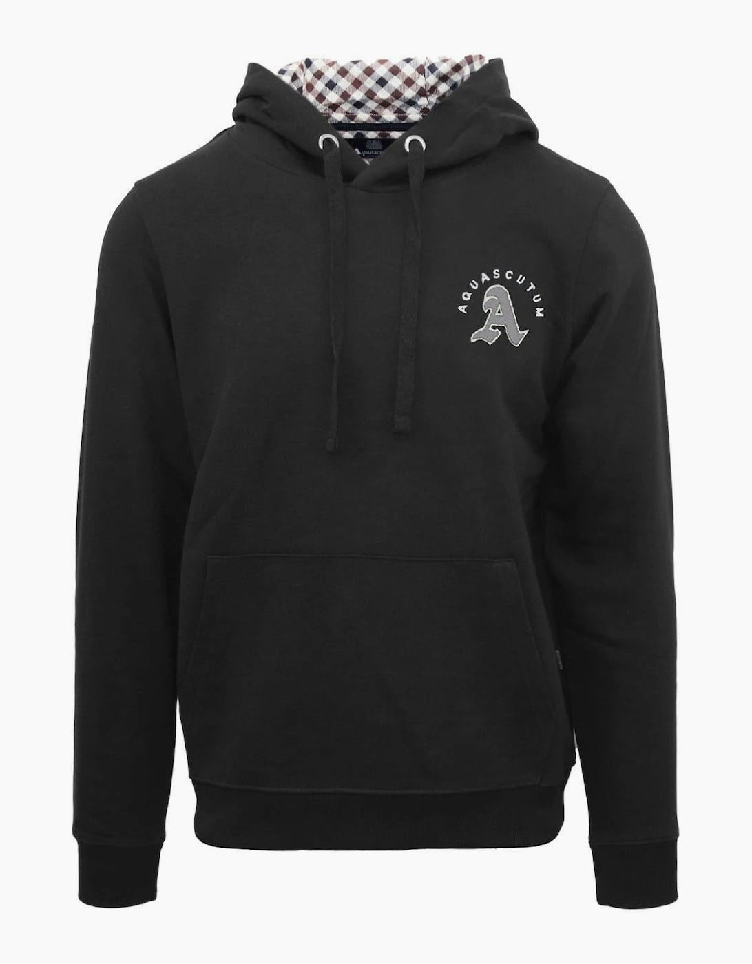 Hooded Neck Long Sleeve Sweatshirt with Kangaroo Pocket