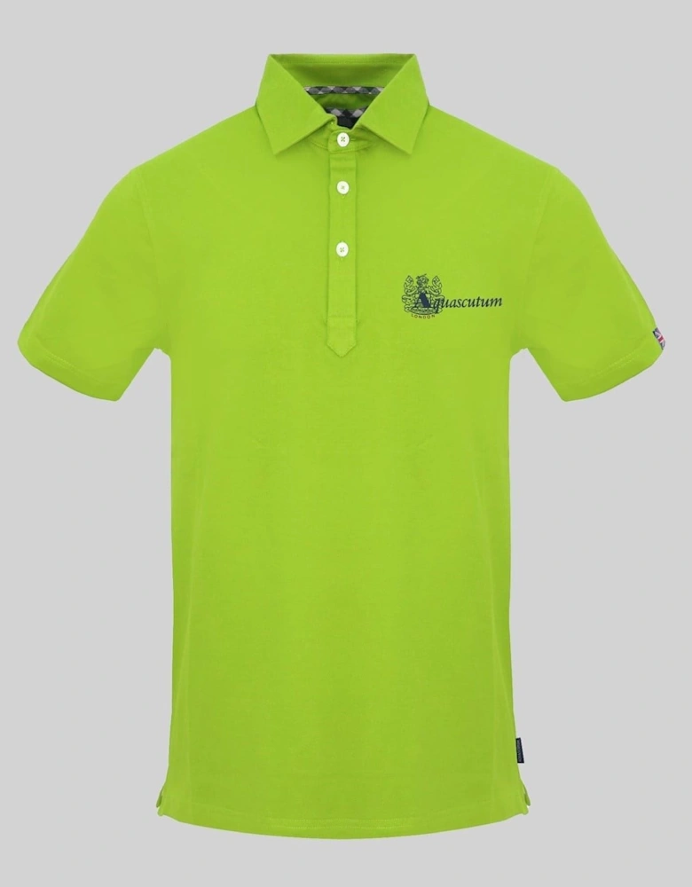 Collared Neck Short Sleeve Polo Shirt