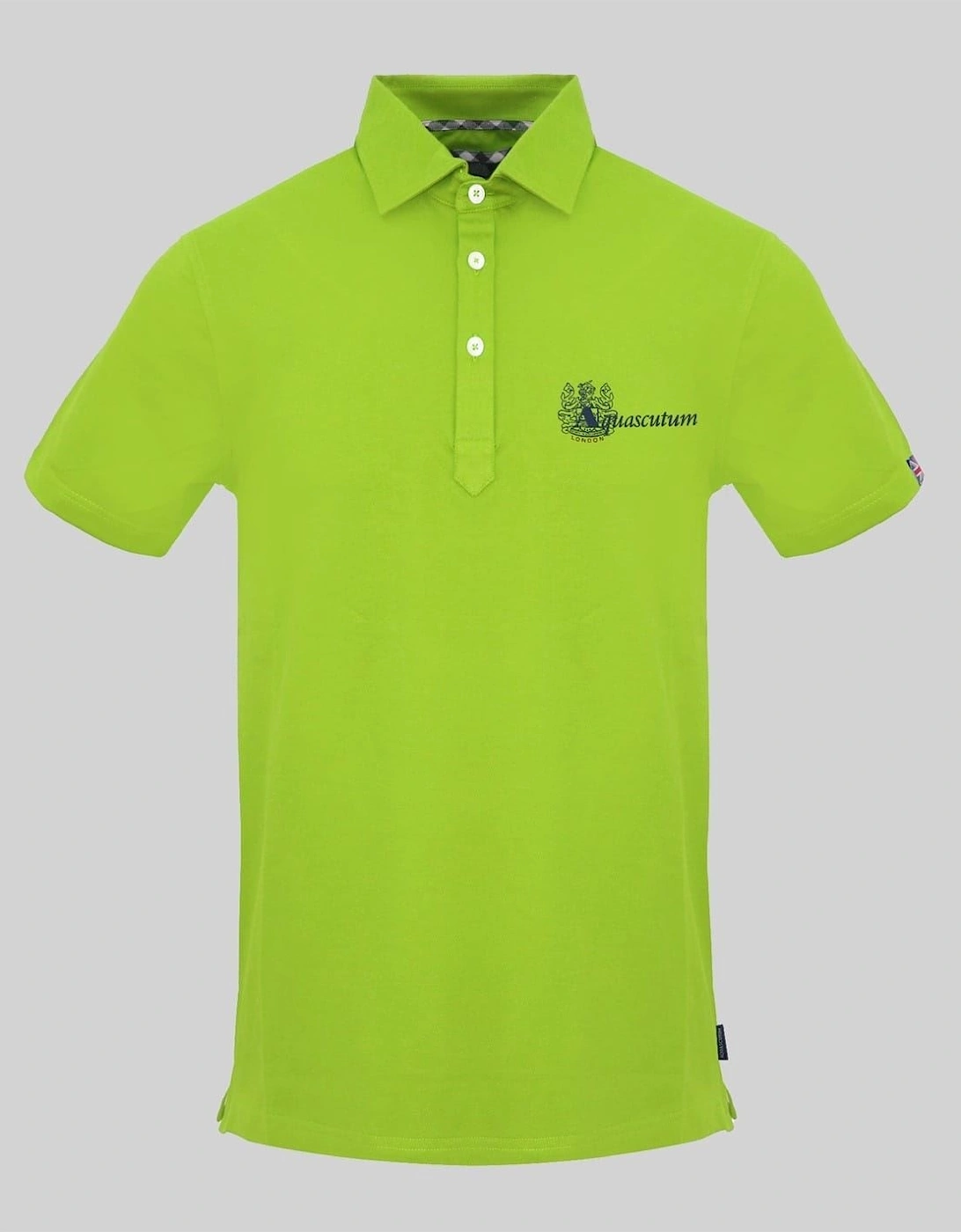 Collared Neck Short Sleeve Polo Shirt