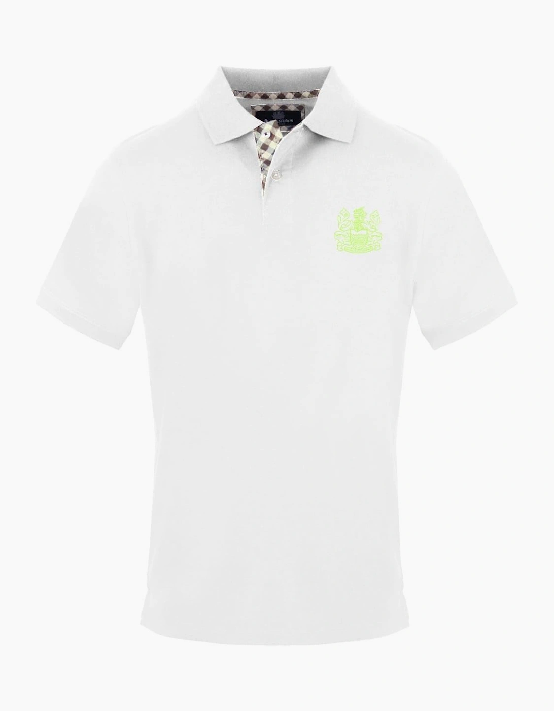 Collared Neck Short Sleeve Polo Shirt