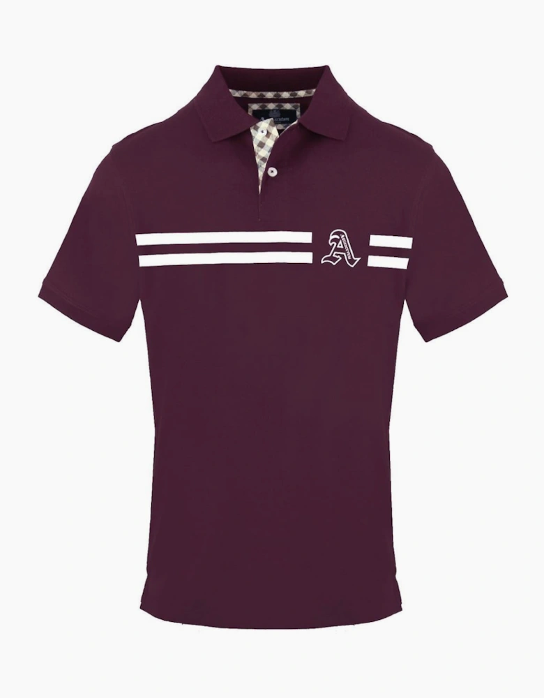 Collared Neck Short Sleeve Polo Shirt