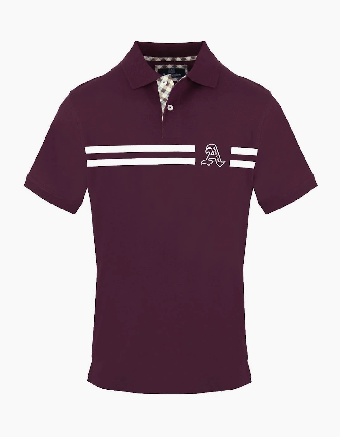 Collared Neck Short Sleeve Polo Shirt