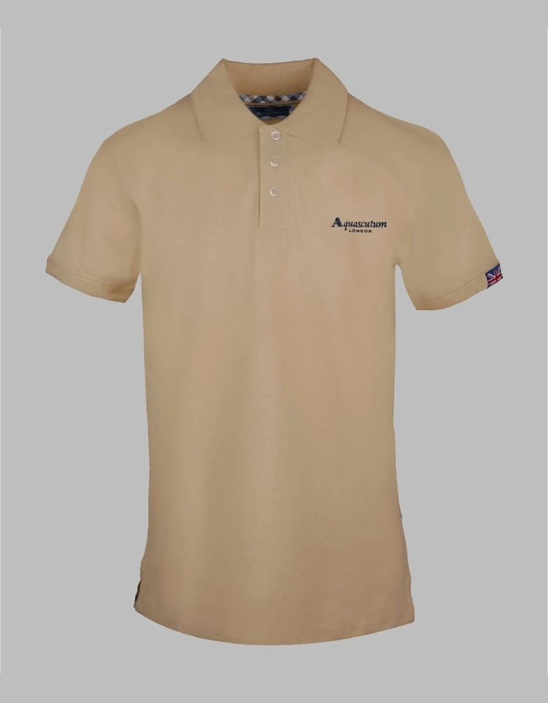 Collared Neck Short Sleeve Polo Shirt