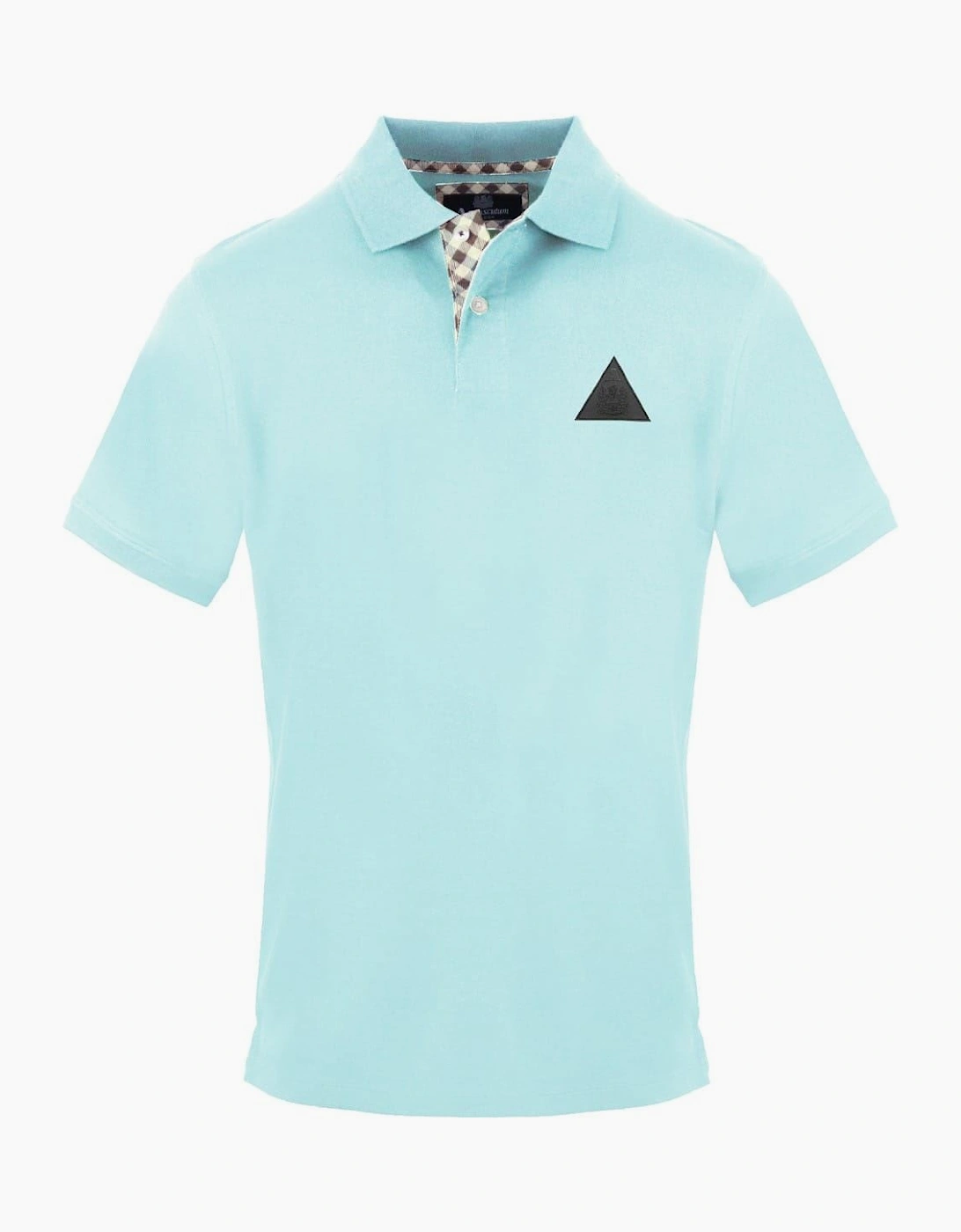 Collared Neck Short Sleeve Polo Shirt